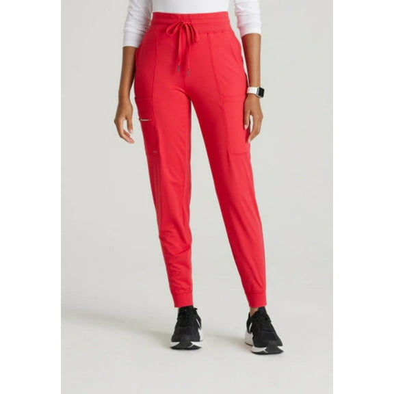 Barco One Tall Knit Pro 5-Pocket Drawcord Waist Jogger Scrub Pants