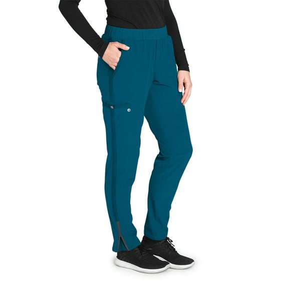 Barco One Wellness BWP505 Women's Cargo Scrub Pant Bahama LT