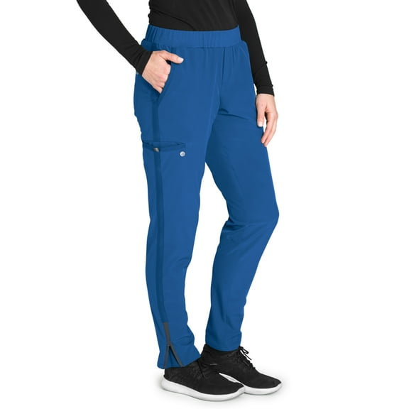 Barco One Wellness BWP505 Women's Cargo Scrub Pant New Royal S
