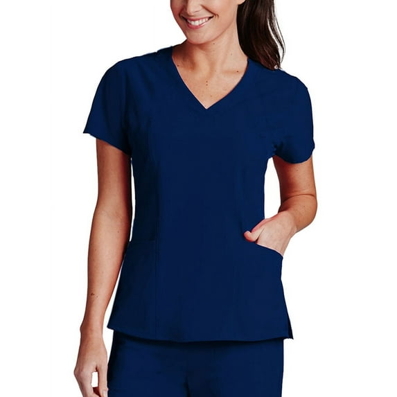 Barco 'Barco One' 4-Pocket V-Neck Top Scrub Top