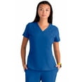 thumbnail image 1 of Barco One Perforated V-Neck Princess Scrub Top, 1 of 2