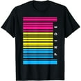 thumbnail image 1 of Barcode Pansexual Pride LGBTQ Pans LGBT Awareness Month T-Shirt, 1 of 4