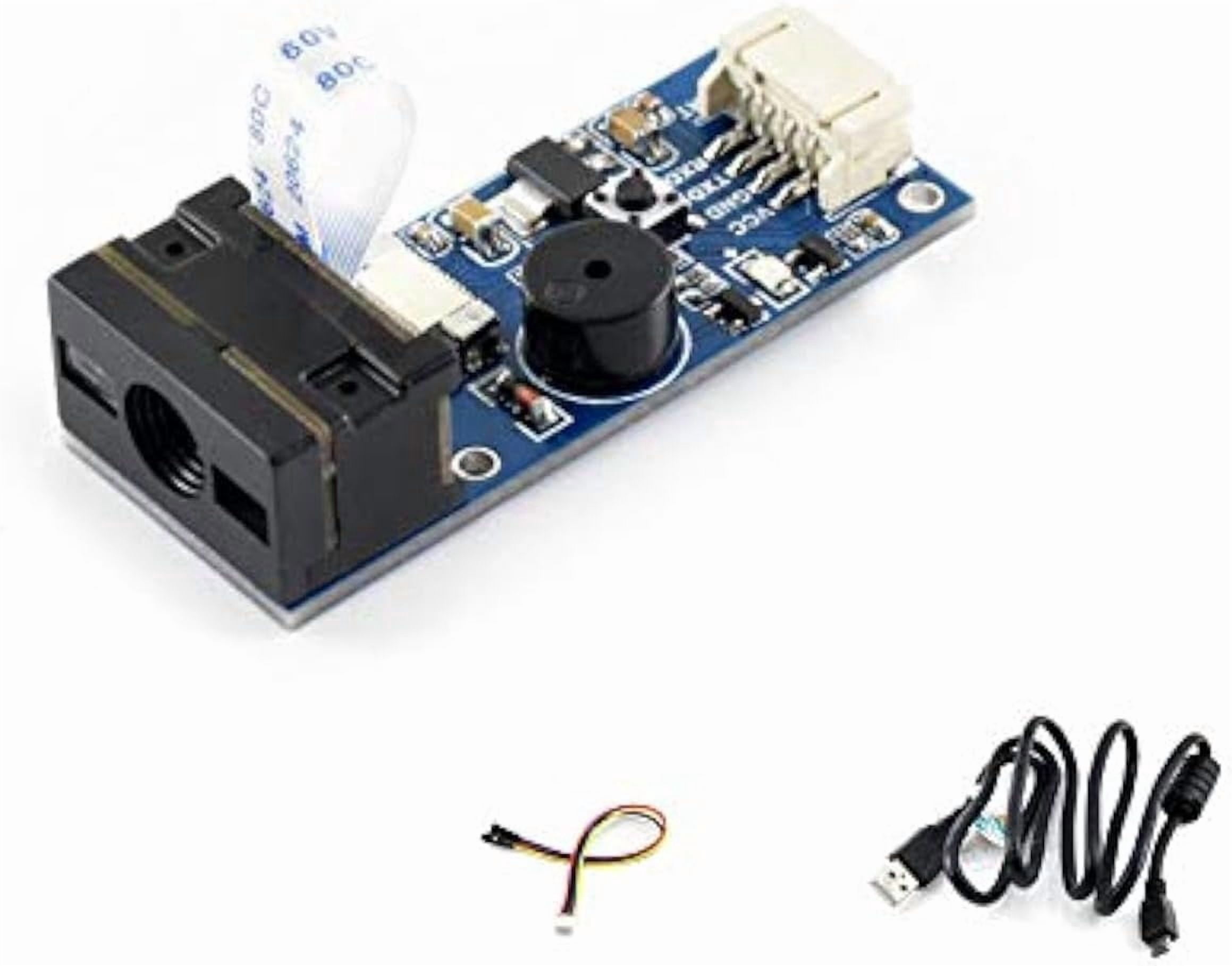 Barcode Scanner Module 1D/2D Codes Barcode, QR Code Reader Onboard Micro USB and UART Serial Port Directly Plugged into Computer