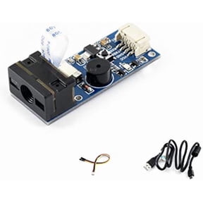 Barcode Scanner Module 1D/2D Codes Barcode, QR Code Reader Onboard Micro USB and UART Serial Port Directly Plugged into Computer