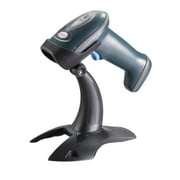 Barcode Scanner with Stand And 1 MP Global Shutter, XIANJINO USB Wired Inventory 2D 1D QR Code Scanners for Computer POS Support Automatic Screen Scanning, Handheld CMOS Image BarCode Reader