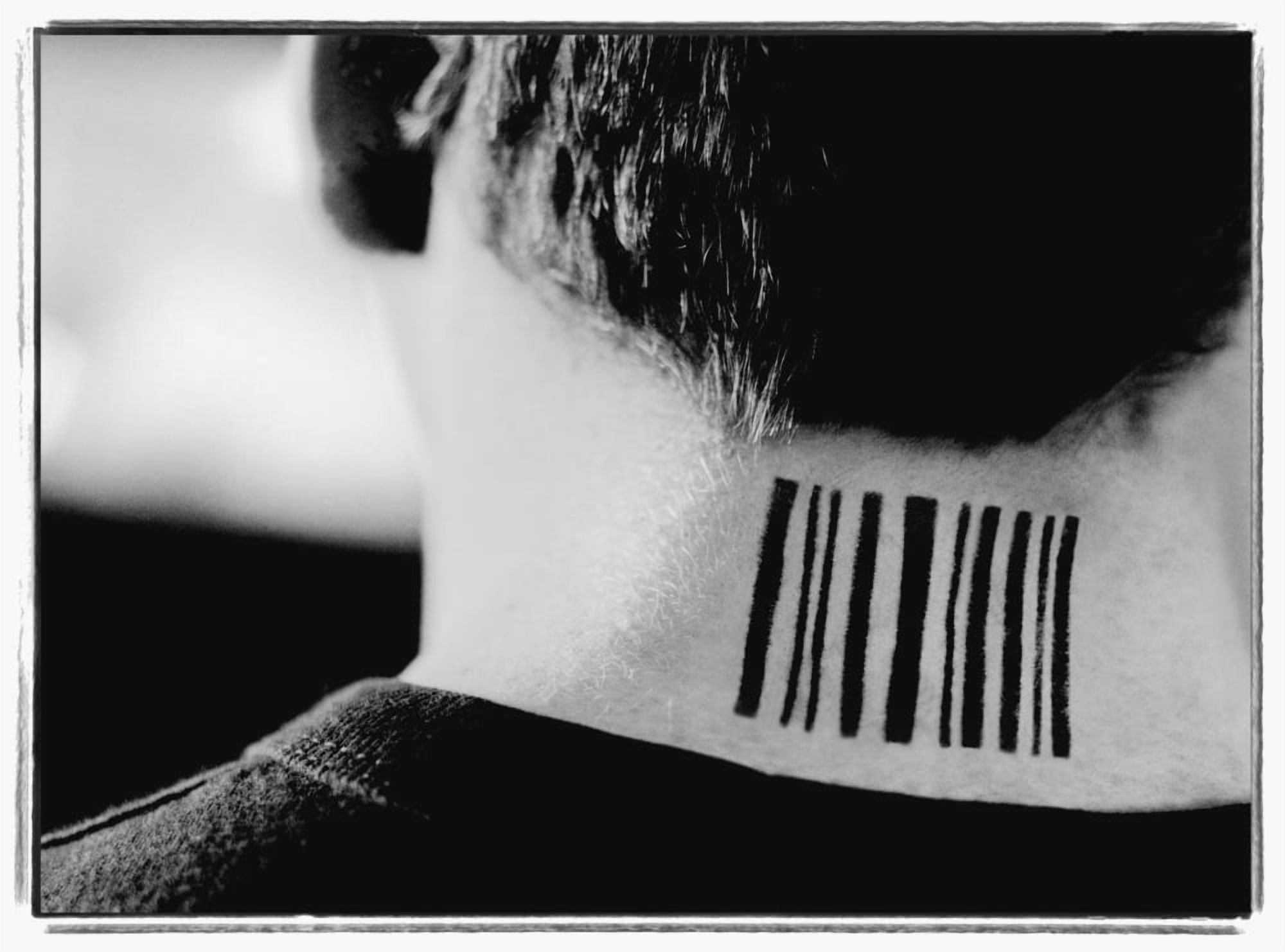 Barcode Tattoo Canvas Art - Kelly Redinger Design Pics (16 x 12)