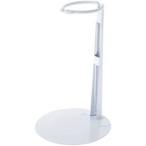 Bard's 793W White Adjustable Doll Stand, fits 12 to 18 inch Dolls, waist width adjusts from 1.875 to 2.5 inches