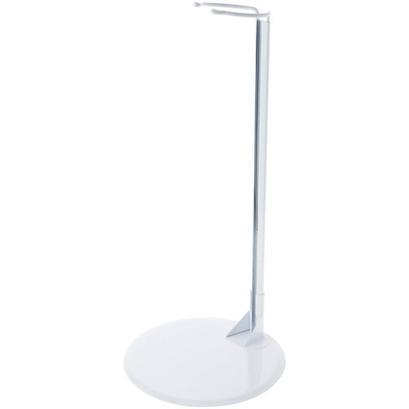 Bard's 799XW White Adjustable Doll Stand, fits 32 to 48 inch Dolls, waist width adjusts from 3 to 4.25 inches