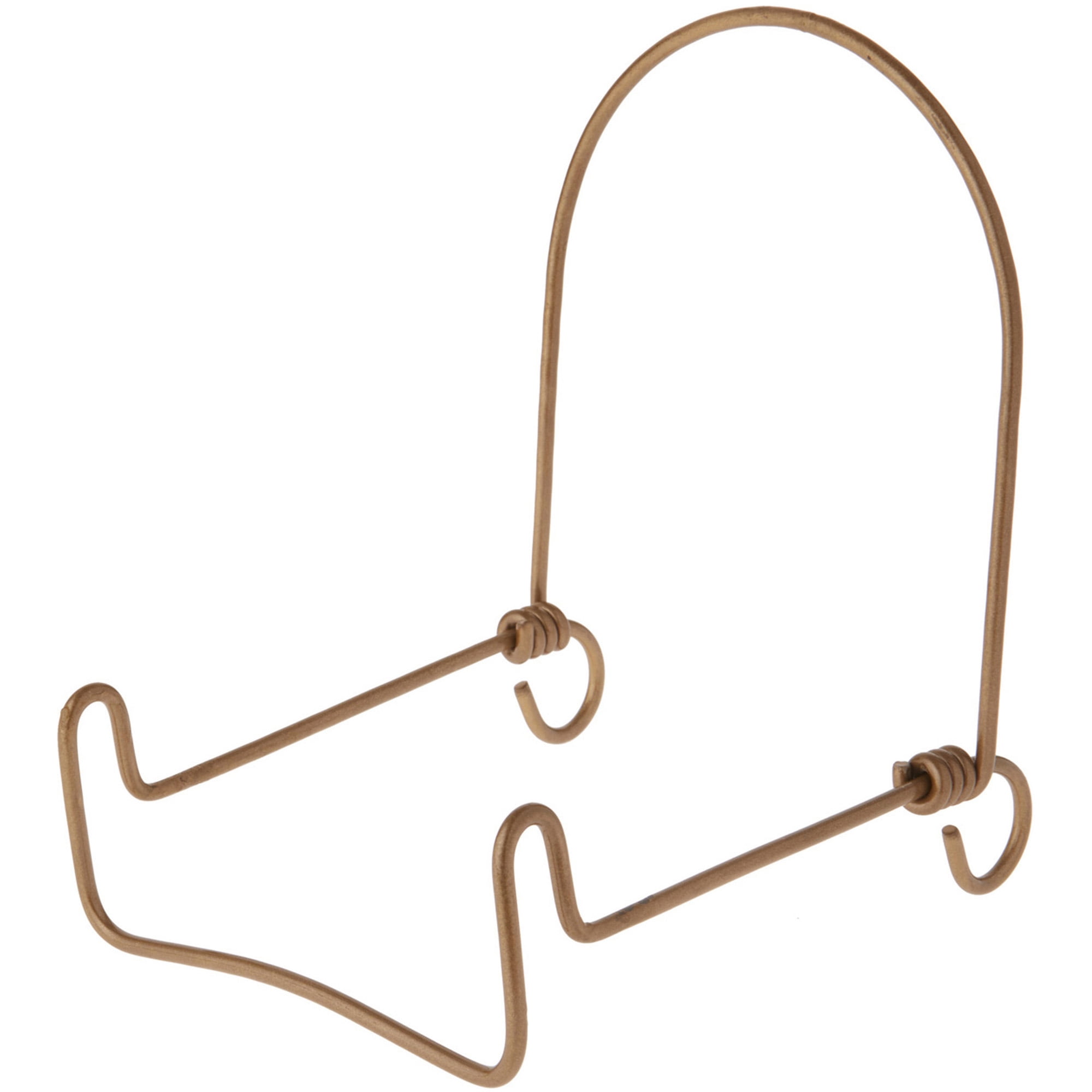 Bard's Adjustable Gold-toned Wire Easel Stand, 7" H x 6" W x 7" D, Pack of 3