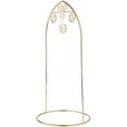 thumbnail image 1 of Bard's Arched Gold-toned Ornament stand, Medium Scroll, 13" H x 6" W x 6" D, Pack of 12, 1 of 4