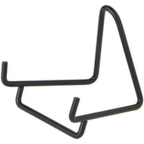 Bard's Black Wire Easel Stand, 2" H x 2.5" W x 2.5" D, Pack of 6