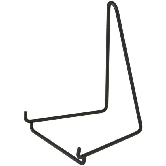 Bard's Black Wire Easel Stand, 6" H x 4" W x 4.5" D, Pack of 12