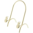 thumbnail image 1 of Bard's Brass Metal Easel Stand, Pineapple, 5.75" H x 4.25" W x 3.25" D, Pack of 12, 1 of 1