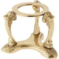 thumbnail image 1 of Bard's Brass-toned Egg Stand/Holder, Scroll Leg, 1.5" Diameter, Pack of 3, 1 of 2