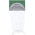 thumbnail image 1 of Bard's Clear Cup and Saucer Stand, 2" H x 2.5" W x 5.5" D, Pack of 6, 1 of 6