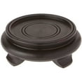 thumbnail image 1 of Bard's Dark Wood Decorative Base, 1.625" H x 4.75" W x 4.75" D (3.5" Display Diameter), 1 of 1
