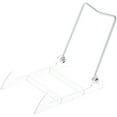 thumbnail image 1 of Bard's Folding White and Clear Plastic Easel Stand, 5" H x 4" W x 5.5" D, 1 of 1