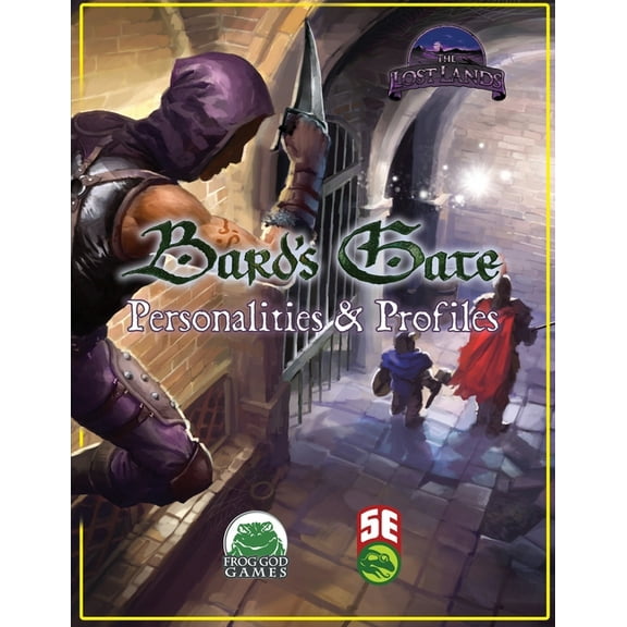 Bard's Gate - Personalities & Profiles - 5E, (Paperback)