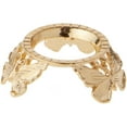 thumbnail image 1 of Bard's Gold-toned Egg Stand/Holder, Butterflies, 0.875" Diameter (Fits Hen Sized Eggs), 1 of 4