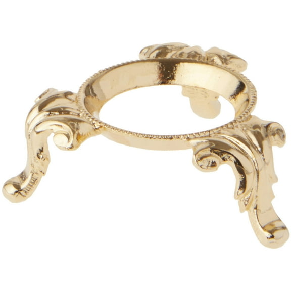 Bard's Gold-toned Egg Stand/Holder, Princess Ann, 0.875" Diameter (Fits Hen Sized Eggs), Pack of 3