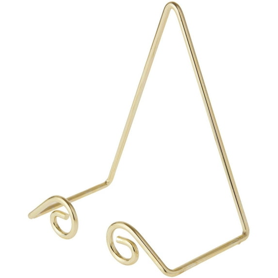 Bard's Gold-toned Wall Mountable Platter Hanger, 7" H x 5.5" W x 3.5" D (For 9.5" - 10.5" Platters), Pack of 12