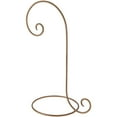 thumbnail image 1 of Bard's Gold-toned Wrought Iron Ornament Stand, 16" H x 7.5" W x 10" D, 1 of 2