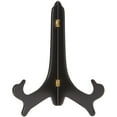 thumbnail image 1 of Bard's Hinged Black MDF Wood Plate Stand, 14" H x 11" W x 8" D (For 13" to 17" Plates), 1 of 1