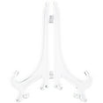thumbnail image 1 of Bard's Hinged Clear Plastic Plate Stand, 7" H x 5.5" W x 4.5" D (For 7" - 8.5" Plates), Pack of 6, 1 of 1