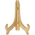 thumbnail image 1 of Bard's Hinged Medium Wood Plate Stand, 9" H x 7.25" W x 5" D (For 9" - 10.5" Plates), Pack of 3, 1 of 1