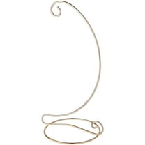 Bard's Light Gold-toned Ornament Stand, 12.25" H x 5.25" W x 6.5" D, Pack of 2