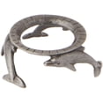 thumbnail image 1 of Bard's Pewter Egg Stand/Holder, Dolphins, 0.875" Diameter (Fits Hen Sized Eggs), Pack of 2, 1 of 4