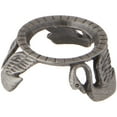 thumbnail image 1 of Bard's Pewter Egg Stand/Holder, Swans, 0.875" Diameter (Fits Hen Sized Eggs), Pack of 3, 1 of 4