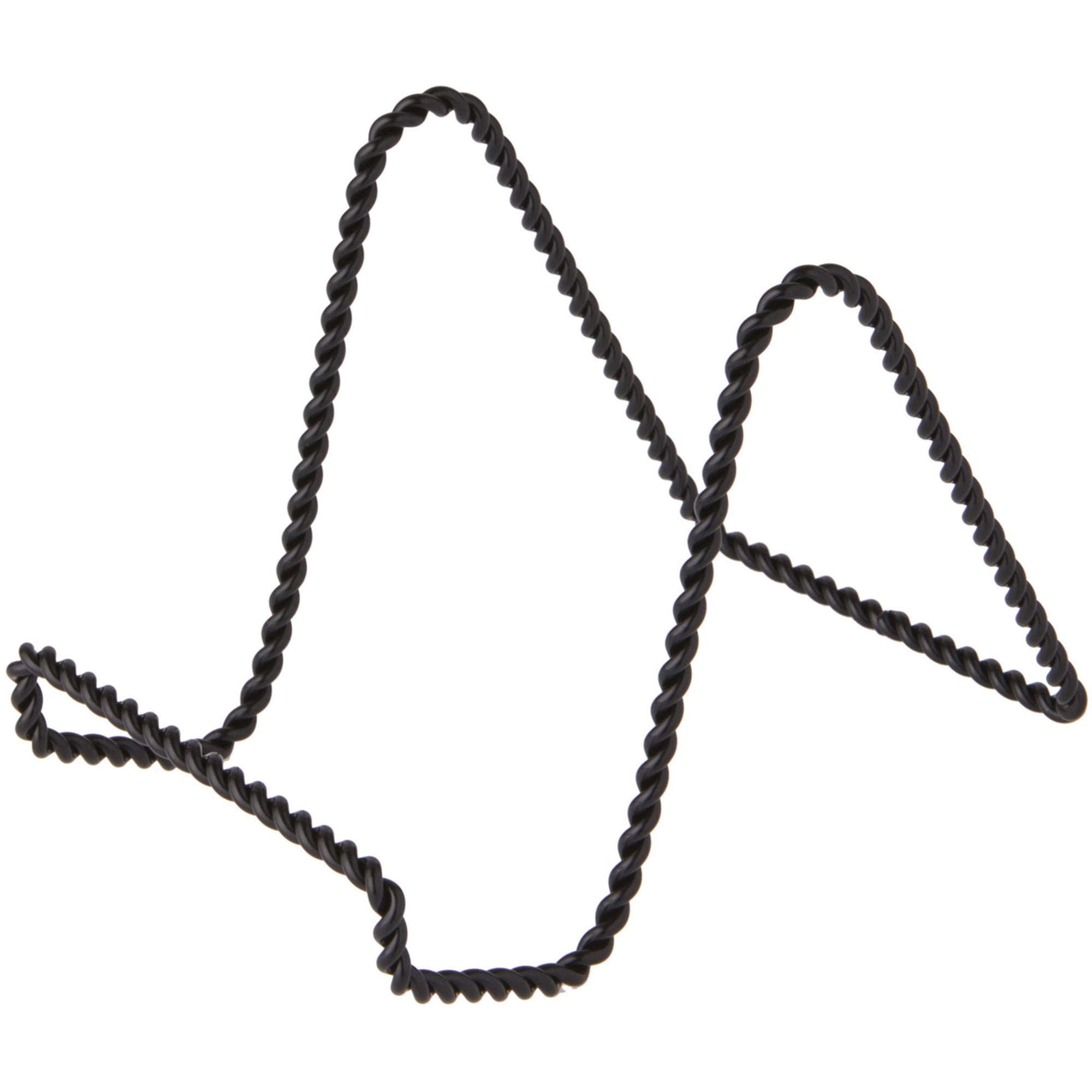 Bard's Twisted Black Wire Easel Stand, 4" H x 3.5" W x 5.5" D, Pack of 6