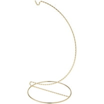 Bard's Twisted Gold-toned Ornament Stand, 11" H x 5.125" W x 5.125" D