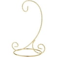 thumbnail image 1 of Bard's Twisted Gold-toned Ornament Stand, Small, 7" H x 5.125" W x 5.125" D, 1 of 5