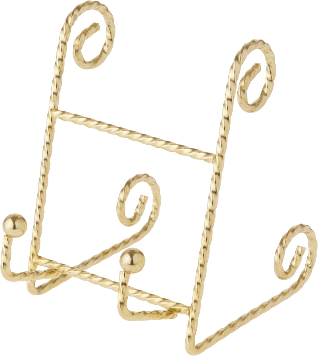 Best Deal for Mocoosy 2 Pack 4 Inch Gold Plate Stands for Display, Metal