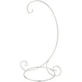 thumbnail image 1 of Bard's Twisted Silver Ornament Stand, Large, 12.25" H x 5.5" W x 7.5" D, Pack of 2, 1 of 4