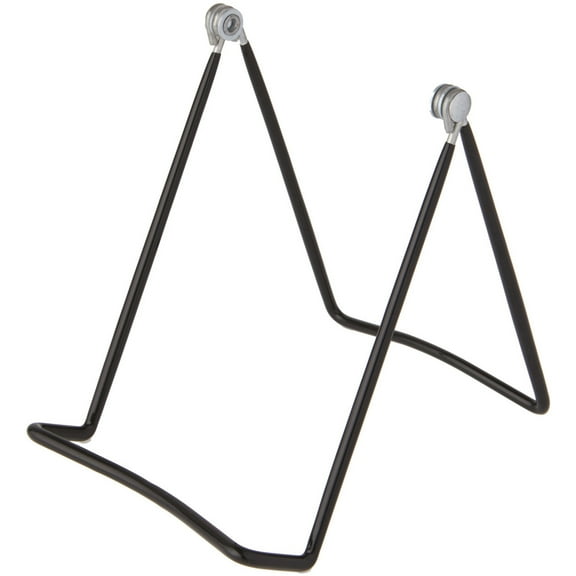 Bard's Vinyl Covered Black Wire Easel Stand, 6" H x 4.5" W x 6" D, Pack of 6