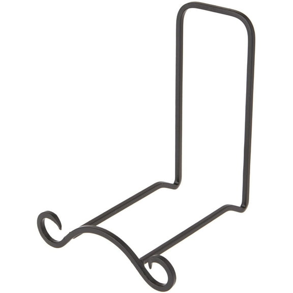 Bard's Wrought Iron Bowl or Deep Platter Stand, 7" H x 5.625" W x 6" D (For 9" - 11" Bowls or Deep Platters)