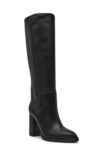 walmart womens dress boots Vibrex Womens Dress Boots Women's Solid Color Middle Heel Boots Comfortable Casual Shoes Fall Shoes Outdoor Casual Zipper Shoes for Women Fall Shoes Outdoor Fashion Soft Tassel Mid Calf Boots