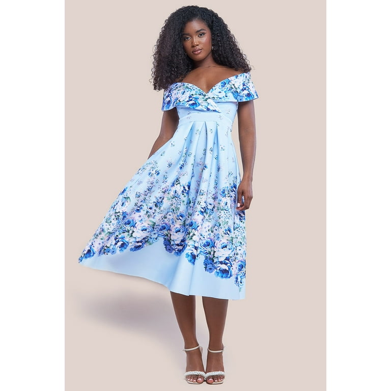 Scuba a line dress outlet