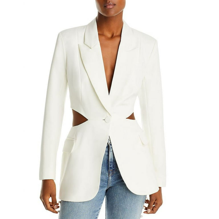 Ivory womens blazer online