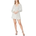 thumbnail image 1 of Bardot Womens Bellissa Mini Surplice Cocktail and Party Dress, 1 of 2