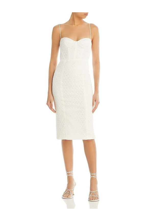 Womens Charley Lace Cocktail Midi Dress