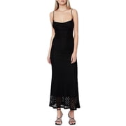 Bardot Womens Lace Fitted Maxi Dress
