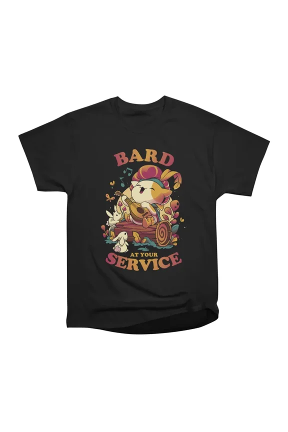 Bards Call Cute Gamer and Geek Gift T-Shirt Tee Gift For Him Merch For Her Apparel For Fri