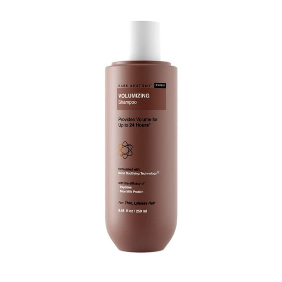 Bare Anatomy Volumizing Shampoo 8.45 fl oz Provides Volume for Upto 24 Hrs Paraben Free Vegan