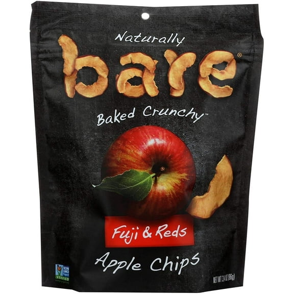 Bare Apple Chips Fuji & Red 3.4 oz Pack of 2