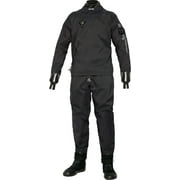 Bare Aqua-Trek 1 Tech Dry Suit, Mens, Black - 2XL, w/ Ultrawarmth Base Layer