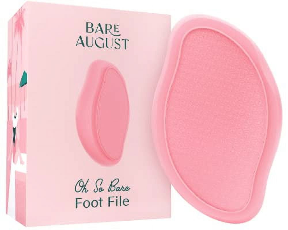 Unique Bargains 1Pc Foot File Removes Dead Skin Pedicure Foot Scrubber Dead  Skin Remover Pink ABS